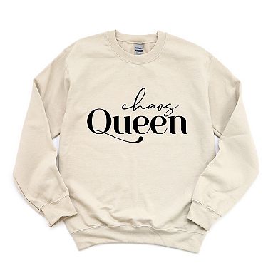 Chaos Queen - Women's Graphic Sweatshirt