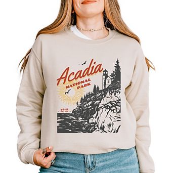 Simply Sage Market Acadia National Park Maine Est. 1919 Sweatshirt