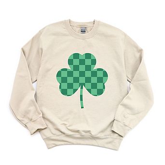Checker Shamrock Sweatshirt
