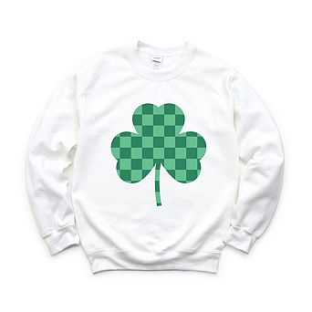 Checker Shamrock Sweatshirt