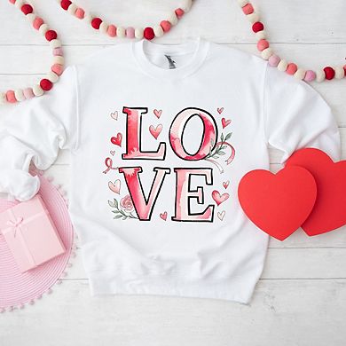 Love Ribbon Sweatshirt