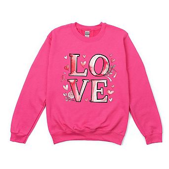 Love Ribbon Sweatshirt