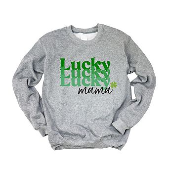 Lucky Mama Stacked Sweatshirt