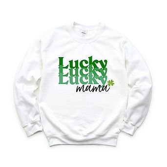 Lucky Mama Stacked Sweatshirt