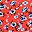 Vibrant Red Blue