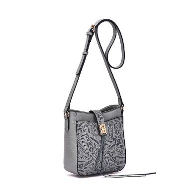 Mellow World Mikey Embossed Crossbody Bag