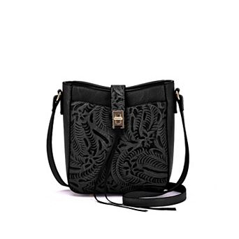 Mellow World Mikey Embossed Crossbody Bag