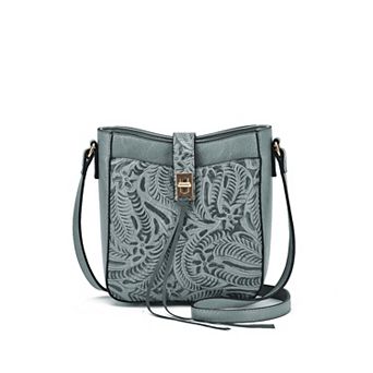 Mellow World Mikey Embossed Crossbody Bag