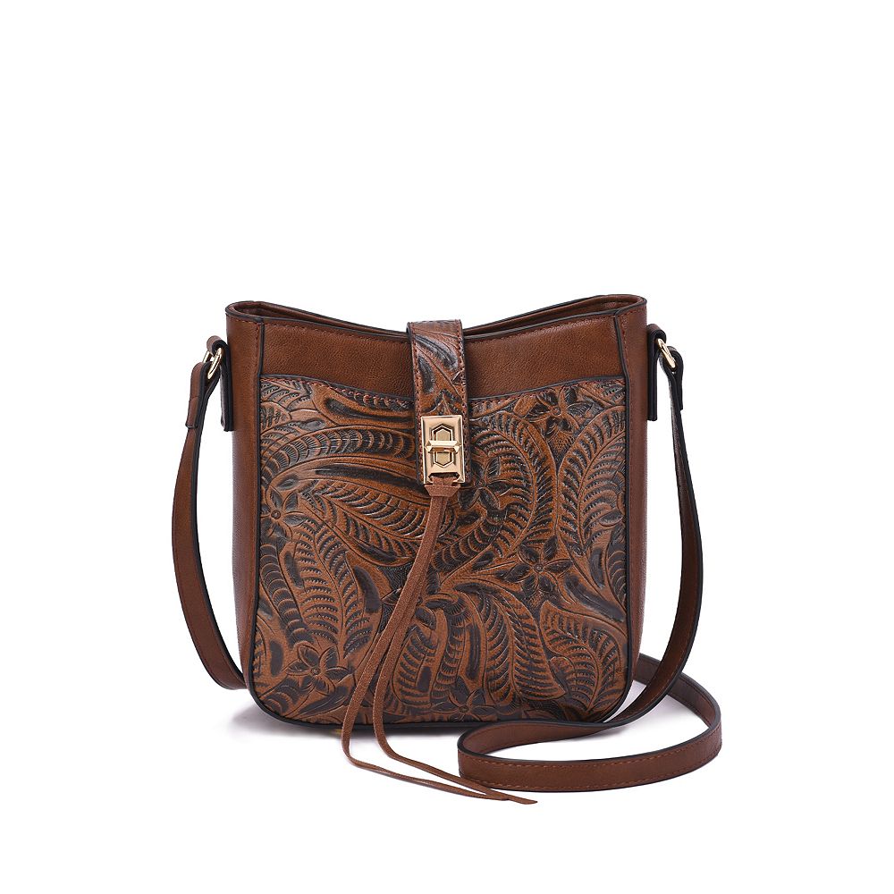 Mellow World Mikey Embossed Crossbody Bag