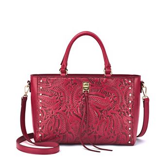 Mellow World Micah Embossed Satchel Bag