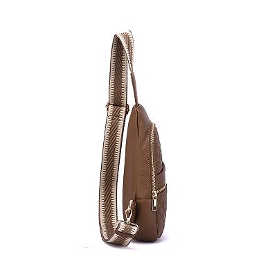 Mellow World Adeline Quilted Sling Bag with Adjustable Strap