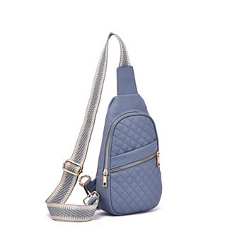 Mellow World Adeline Quilted Sling Bag with Adjustable Strap