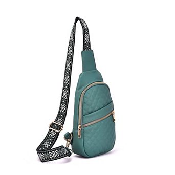 Mellow World Adeline Quilted Sling Bag with Adjustable Strap