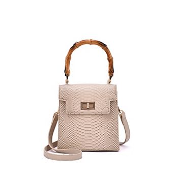 Mellow World Sia Snake Embossed Crossbody Bag