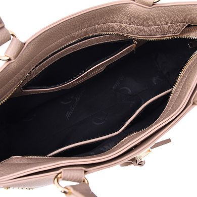 Mellow World Ellington Pebbled Satchel Bag