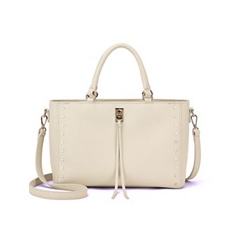 Mellow World Ellington Pebbled Satchel Bag