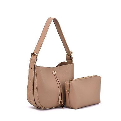 Mellow World Harrison Faux Leather Crossbody Saddle Bag