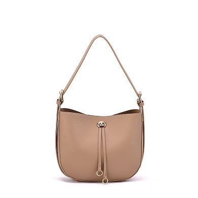 Mellow World Harrison Faux Leather Crossbody Saddle Bag