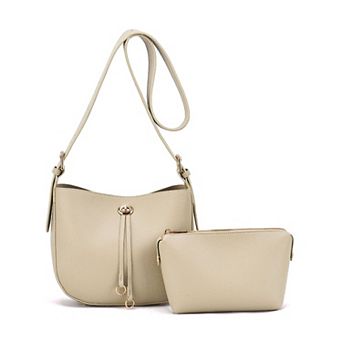 Mellow World Harrison Faux Leather Crossbody Saddle Bag