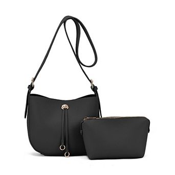 Mellow World Harrison Faux Leather Crossbody Saddle Bag