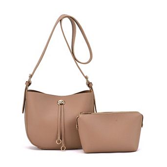 Mellow World Harrison Faux Leather Crossbody Saddle Bag