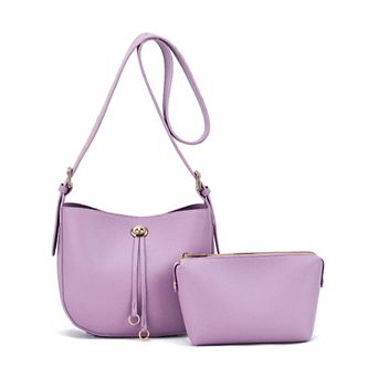 Mellow World Harrison Faux Leather Crossbody Saddle Bag