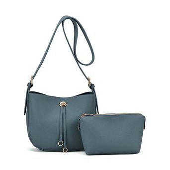 Mellow World Harrison Faux Leather Crossbody Saddle Bag