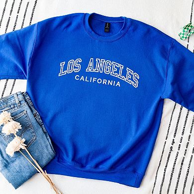 Embroidered Los Angeles CA 2XL Royal