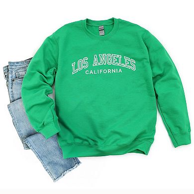 Embroidered Los Angeles CA 2XL Royal