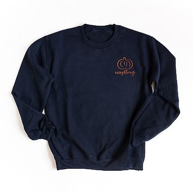 Simply Sage Market Embroidered Pumpkin Everything Sweatshirt