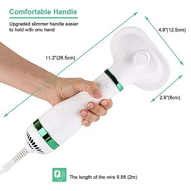 2 in 1 Pet Hair Dryer with Slicker Brush Adjustable Temperature