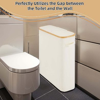 Toilet Paper Organizer Basket With Pulley