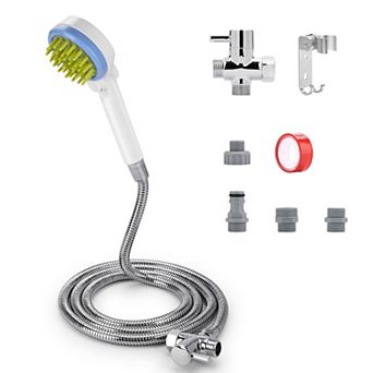 Pet Dog Shower Sprayer with Hose & Diverter