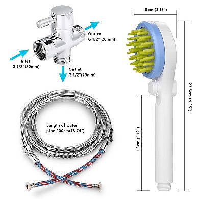 Pet Dog Shower Sprayer with Hose & Diverter
