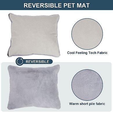 3-in-1 Dog Booster Car Seat with Storage Pockets and Safety Belt