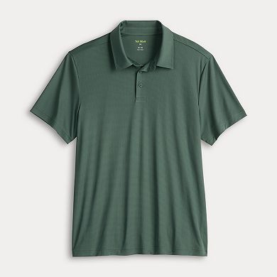 Men's Tek Gear® Dry Tek Button Polo Shirt
