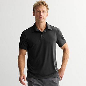 Men's Tek Gear® Dry Tek Button Polo Shirt