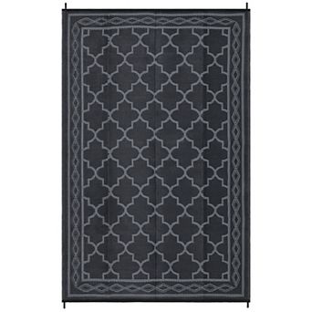 Garvee Outdoor Area Rugs Moroccan Foldable Rugs for RV Trip Picnic Camping