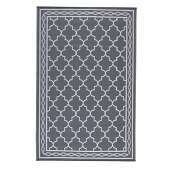 Garvee Outdoor Area Rugs Moroccan Foldable Rugs for RV Trip Picnic Camping