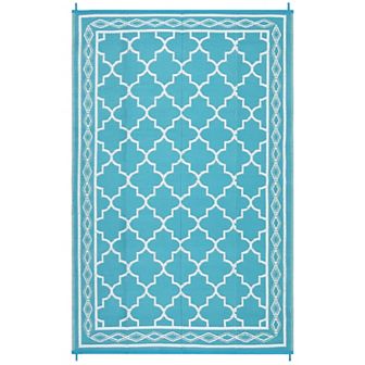 Garvee Outdoor Area Rugs Moroccan Foldable Rugs for RV Trip Picnic Camping