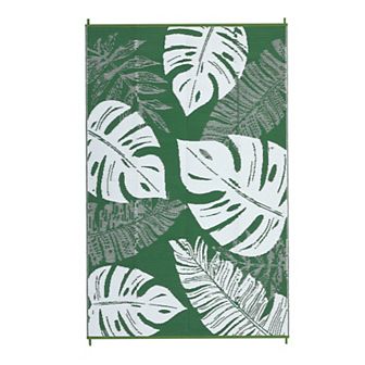 Garvee Outdoor Washable Rugs Reversible and Portable Mat for Balcony Beach