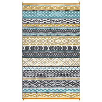 Garvee Boho Reversible Outdoor Area Rug Waterproof for RV Trip&Beach Vacation