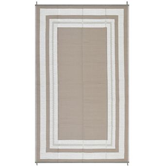 Garvee Modern Outdoor Reversible Area Rug Waterproof Carpet for Camping