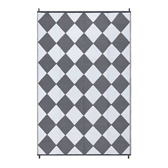 Garvee Plastic Outdoor Reversible and Washable Area Rug for RV Trip Picnic
