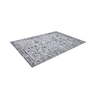 Garvee Machine Washable Boho Vintage Geometric Pattern Area Rug Non Slip Carpet for Home