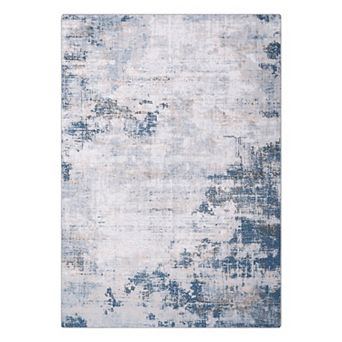 Garvee Machine Washable Modern Abstract Area Rug Non Slip Stain Resistant Carpet for Bedroom Kitchen