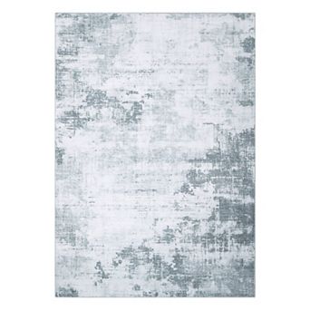 Garvee Machine Washable Modern Abstract Area Rug Non Slip Stain Resistant Carpet for Bedroom Kitchen