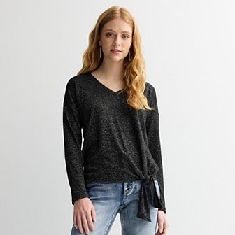 Women's Apt. 9® V-Neck Side Tie Top