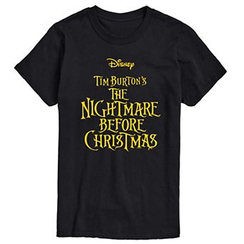 Disney's The Nightmare Before Christmas Big & Tall Logo Graphic Tee