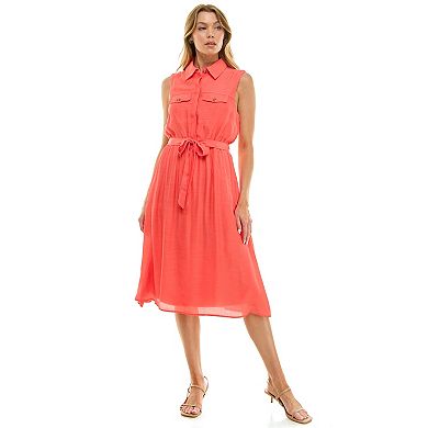 Women's Luxology MIDI Shirt Dress